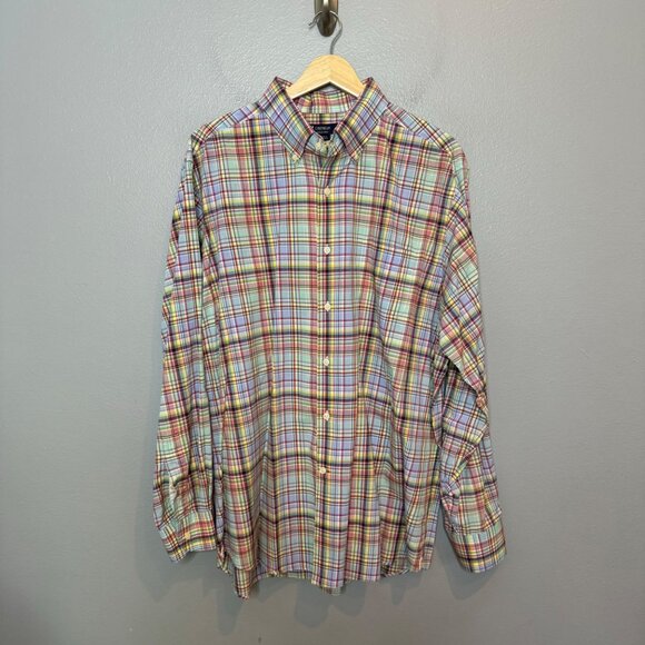 Daniel Cremieux Other - DANIEL CREMIEUX collection plaid button down business shirt size XL